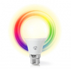 Nedis LED Wifi lamp B22 | Nedis SmartLife | Peer (6W, 470lm, 2700K, Full Colour, Dimbaar) WIFILC10WTB22 K170202667 Nedis LED Wifi lamp B22 | Nedis SmartLife | Peer (6W, 470lm, 2700K, Full Colour, Dimbaar) WIFILC10WTB22 K170202667