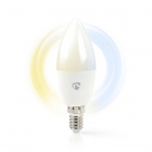 Nedis LED Wifi lamp E14 | Nedis SmartLife | Kaars (LED, 4.5W, 350lm, 2700-6500K, Dimbaar) WIFILW13WTE14 A170406310 Nedis LED Wifi lamp E14 | Nedis SmartLife | Kaars (LED, 4.5W, 350lm, 2700-6500K, Dimbaar) WIFILW13WTE14 A170406310