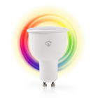 Nedis LED Wifi lamp GU10 - Spot - Nedis (4.5W, 380lm, 2700K, Full Colour, Dimbaar) WIFILC10WTGU10 K170202665 Nedis LED Wifi lamp GU10 - Spot - Nedis (4.5W, 380lm, 2700K, Full Colour, Dimbaar) WIFILC10WTGU10 K170202665