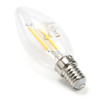 Nedis LED lamp E14 | Kaars | Nedis (2W, 250lm, 2700K) LBFE14C351 K170203729 - 