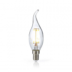 Nedis LED lamp E14 | Kaars met punt | Nedis (4.8W, 470lm, 2700K, Dimbaar) LEDBFE14CANFT2 K150204104 Nedis LED lamp E14 | Kaars met punt | Nedis (4.8W, 470lm, 2700K, Dimbaar) LEDBFE14CANFT2 K150204104
