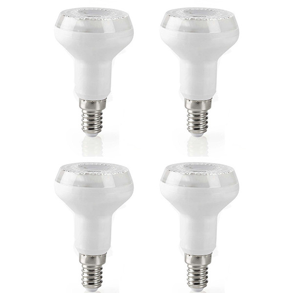 Verlichting Schoolonderwijs Overeenstemming LED lamp E14 - Reflector - Nedis (2.9W, 196lm, 2700K, Warm wit, 4 stuks)  Nedis Kabelshop.nl