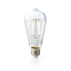 Nedis LED lamp E27 | Edison | Nedis (4.4W, 470lm, 2700K) LEDBFE27ST64 K150204127 Nedis LED lamp E27 | Edison | Nedis (4.4W, 470lm, 2700K) LEDBFE27ST64 K150204127