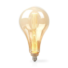 LED lamp E27 | Globe | Nedis (4W, 120lm, 1800K, Dimbaar, Goud)