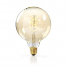 Nedis LED lamp E27 | Globe | Nedis (5W, 260lm, 2000K, Dimbaar) LEDBTFE27G125 K150204133