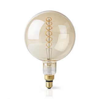 Nedis LED lamp E27 | Globe | Nedis (5W, 280lm, 2000K) LEDBTFE27G200 K150204134 - 