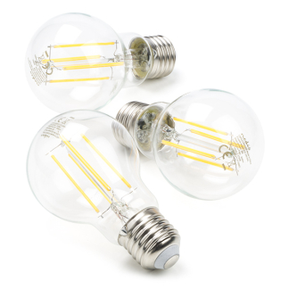Nedis LED lamp E27 | Peer | Nedis | 3 stuks (8W, 1055lm, 2700K) LBFE27A603P3 K170203741 - 