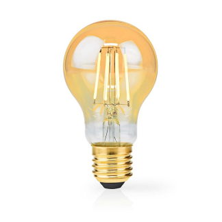 Nedis LED lamp E27 | Peer | Nedis (4.9W, 470lm, 2100K, Dimbaar) LBDE27A60GD K170203706 - 