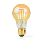 Nedis LED lamp E27 | Peer | Nedis (4.9W, 470lm, 2100K, Dimbaar) LBDE27A60GD K170203706
