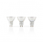 Nedis LED spot GU10 | Nedis | 3 stuks (4W, 230lm, 2700K) LEDBGU10P163P1 K150204137 Nedis LED spot GU10 | Nedis | 3 stuks (4W, 230lm, 2700K) LEDBGU10P163P1 K150204137