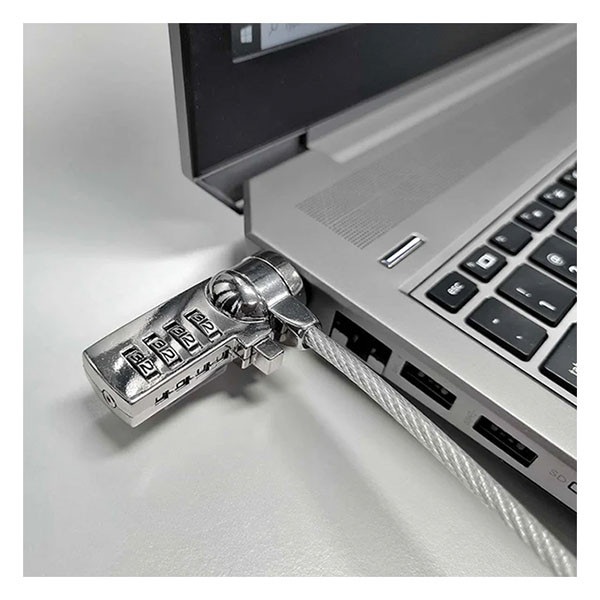 Nedis Laptopslot | Nedis | 1.8 meter (Cijfercode, Zink legering) NBLKD100ME K010214586 - 3