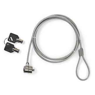 Nedis Laptopslot | Nedis | 1.8 meter (Sleutel, Metaal) NBLKK1002ME K010214587 - 1