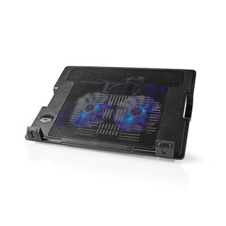 Nedis Laptopstandaard | Nedis | Tot 18 inch (Koelfunctie, Verstelbaar, USB hub) NBCR200BK K101501113 - 2