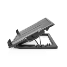 Nedis Laptopstandaard | Nedis | Tot 18 inch (Koelfunctie, Verstelbaar, USB hub) NBCR200BK K101501113 - 3