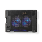 Nedis Laptopstandaard | Nedis | Tot 18 inch (Koelfunctie, Verstelbaar, USB hub) NBCR200BK K101501113 - 6