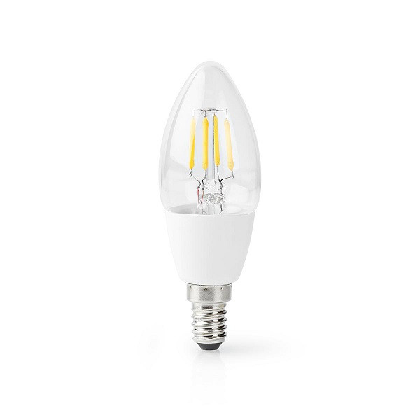 Nedis Led Wifi lamp E14 | Nedis Smartlife | Kaars (Led, 5W, 400lm, 2700K, Dimbaar) WIFILF10WTC37 A170202686 - 1