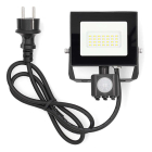 Nedis Led bouwlamp | Nedis (20W, 1620lm, 4000K, Sensor, Binnen/Buiten) LLFLP15BLK K180107331 - 3