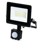 Nedis Led bouwlamp | Nedis (20W, 1620lm, 4000 K, IP44) LLFLP16BLK K150305350 - 1