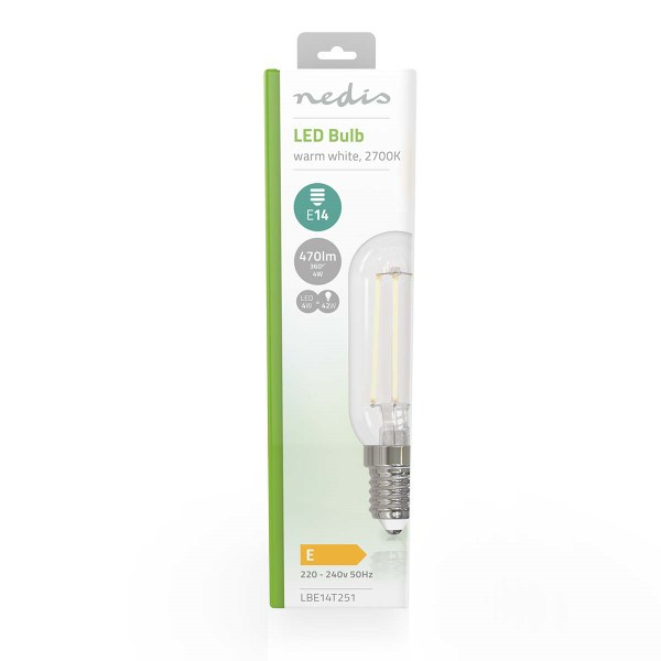 Nedis Led lamp E14 | Buis | Nedis (4W, 470lm, 2700K) LBE14T251 K170203717 - 3