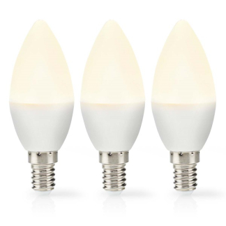 Nedis Led lamp E14 | Kaars | Nedis | 3 stuks (2.8W, 250lm, 2700K) LBE14C351P3 K170203710 - 1