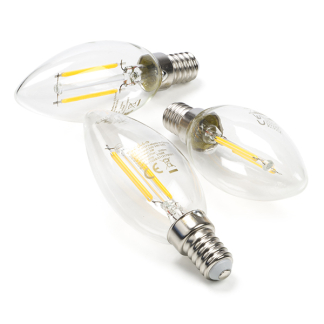 Nedis Led lamp E14 | Kaars | Nedis | 3 stuks (2W, 250lm, 2700K) LBFE14C351P3 K170203730 - 1