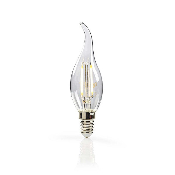 Nedis Led lamp E14 | Kaars met punt | Nedis (2.5W, 250lm, 2700K) LEDBFE14CANFT1 K150204107 - 1