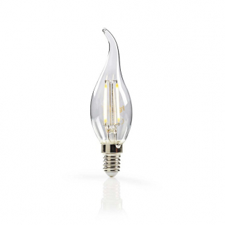Nedis Led lamp E14 | Kaars met punt | Nedis (2.5W, 250lm, 2700K) LEDBFE14CANFT1 K150204107 - 1