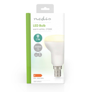 Nedis Led lamp E14 | Reflector | Nedis (2.8W, 470lm, 2700K) LBE14R501 K170203715 - 3