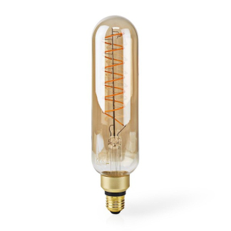 Nedis Led lamp E27 | Buis | Nedis (9W, 600lm, 2000K, Dimbaar, Goud) LBSDE27T65GD K150204378 - 2