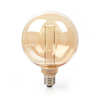 Nedis Led lamp E27 | Globe | Nedis (4W, 120lm, 1800K, Dimbaar, Goud) LBRDE27G125AR K150204370 - 1