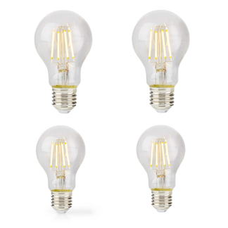 Led lamp E27 | Kogel | Nedis | 6 stuks (4.5W, 470lm, 2700K, Dimbaar)