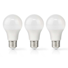 Nedis Led lamp E27 | Peer | Nedis | 3 stuks (11W, 1055lm, 2700K) LBE27A603P3 K170203723 - 2