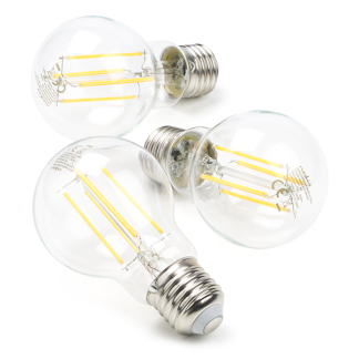 Nedis Led lamp E27 | Peer | Nedis | 3 stuks (8W, 1055lm, 2700K) LBFE27A603P3 K170203741 - 1