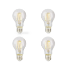 Nedis Led lamp E27 | Peer | Nedis | 4 stuks (12W, 1521lm, 2700K)  V170203742 - 1