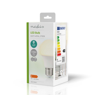 Nedis Led lamp E27 | Peer | Nedis (4.9W, 470lm, 2700K) LBE27A601 K170203718 - 5