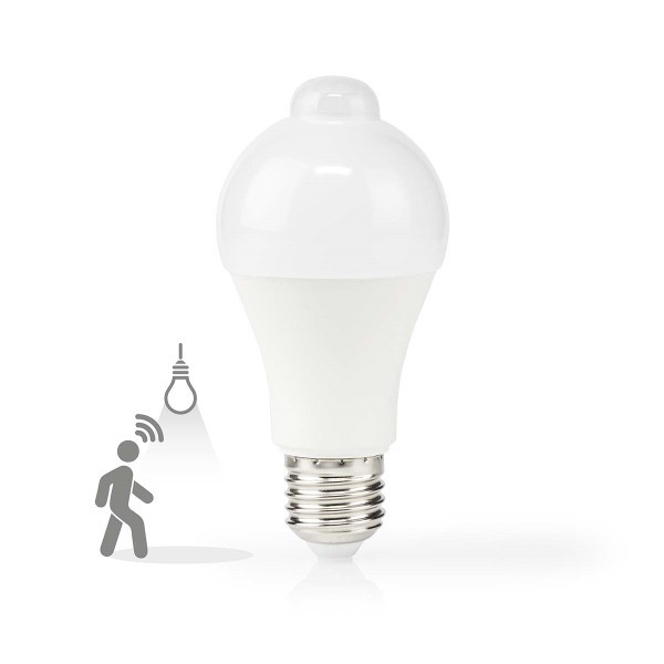 Nedis Led lamp E27 | Peer | Nedis (4.9W, 470lm, 3000K, Bewegingsdetectie) LBPE27A601 K170203759 - 2