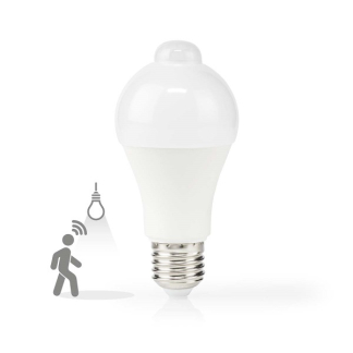 Nedis Led lamp E27 | Peer | Nedis (8.5W, 806lm, 3000K, Bewegingsdetectie) LBPE27A602 K170203760 - 2