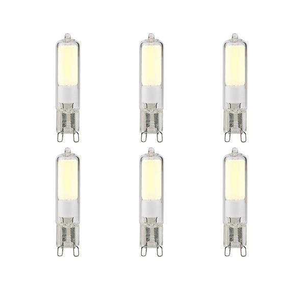 Nedis Led lamp G9 | Capsule | Nedis | 6 stuks (4W, 400lm, 2700K)  V170203747 - 1