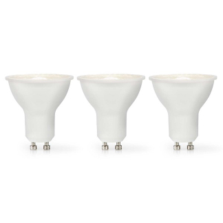 Nedis Led spot GU10 | Nedis | 3 stuks (4.5W, 345lm, 2700K. Dimbaar) LBGU10P166P3 K170203754 - 1