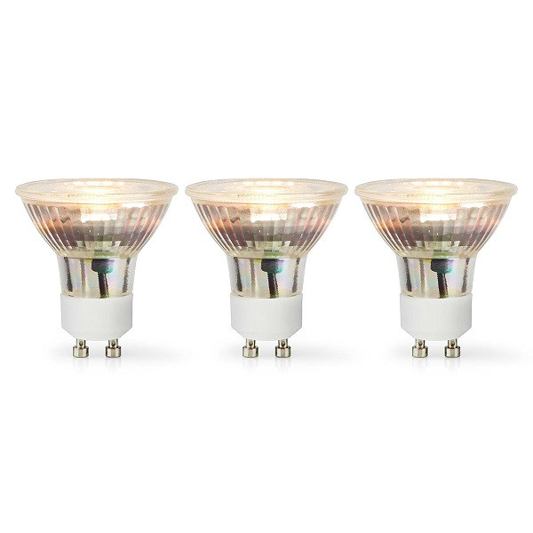 Nedis Led spot GU10 | Nedis | 3 stuks (4.5W, 345lm, 2700K) LBGU10P163P3 K170203750 - 1