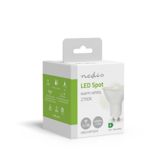 Nedis Led spot GU10 |  Nedis (2.5W, 450lm, 2700K) LBGU10P162A K170203971 - 2