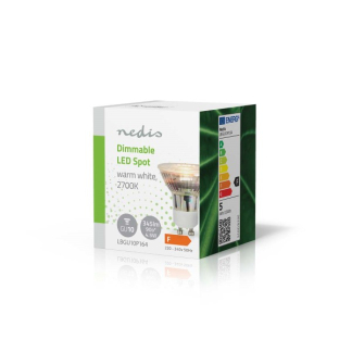 Nedis Led spot GU10 | Nedis (4.5W, 345lm, 2700K, Dimbaar) LBGU10P164 K150204147 - 3