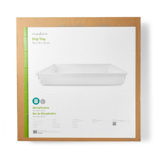Nedis Lekbak wasmachine | 70 x 70 x 10 cm (Kunststof) WADT110AT70 K081000170 - 2