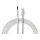 Lightning naar mini jack | Nedis | 1 meter