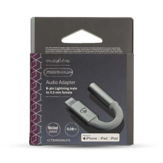 Nedis Lightning naar mini jack | Nedis | 8 centimeter CCTB39950AL015 K170109104 - 3