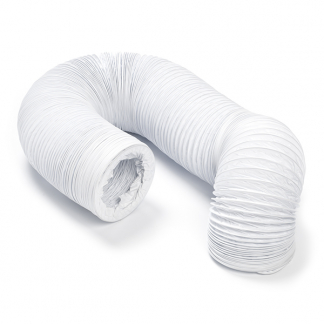 Nedis Luchtafvoerslang | Ø 100 mm (PVC, Max. 6 meter) DRHO100WT60 K081000160 - 1