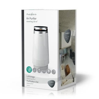 Nedis Luchtreiniger | Nedis (35W, Ruimtes tot 20 m², 3 snelheden, Touch bediening) AIPU100CWT K170101304 - 4