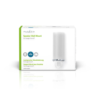 Nedis Luidspreker muurbeugel | Nedis | Max. 2 kg (Geschikt voor Google Home®, Vast, Staal, Wit) SPMT4100WT K101501161 - 6