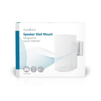 Nedis Luidspreker muurbeugel | Nedis | Max. 3 kg (Geschikt voor Sonos Era 100, Draai- en kantelbaar, ABS/Metaal, Wit) SPMT5800WT K101501165 - 6