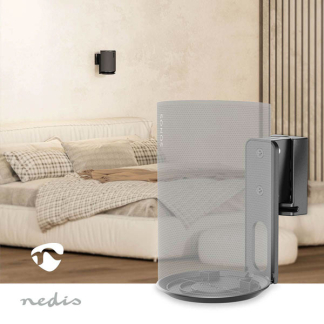 Nedis Luidspreker muurbeugel | Nedis | Max. 3 kg (Geschikt voor Sonos Era 100, Draai- en kantelbaar, ABS/Metaal, Zwart) SPMT5800BK K101501166 - 5